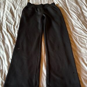 Under Armour Black Track Pants Comfortable Joggers